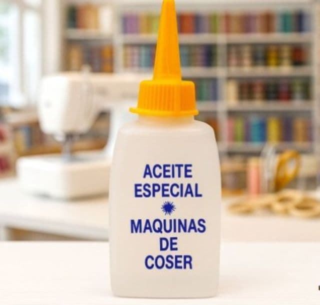 Aceite máquina coser en botellín - Imagen 1