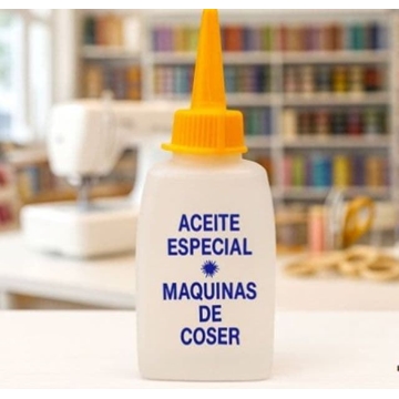 Aceite máquina coser en botellín - Imagen 1