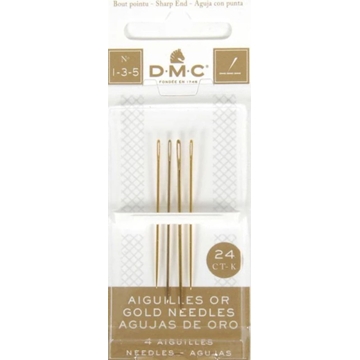Aguja de oro 24K DMC - Imagen 1
