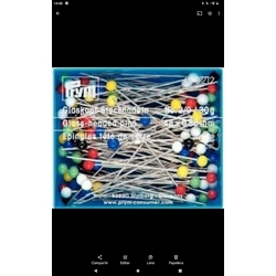 Alfiler Bolillos. Cabeza de colores - Imagen 1