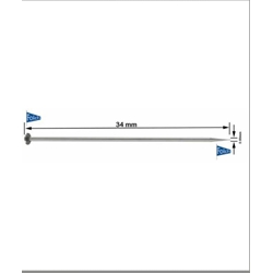 Alfiler de acero sin cabeza para costura - Imagen 2