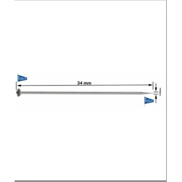 Alfiler de acero sin cabeza para costura - Imagen 2
