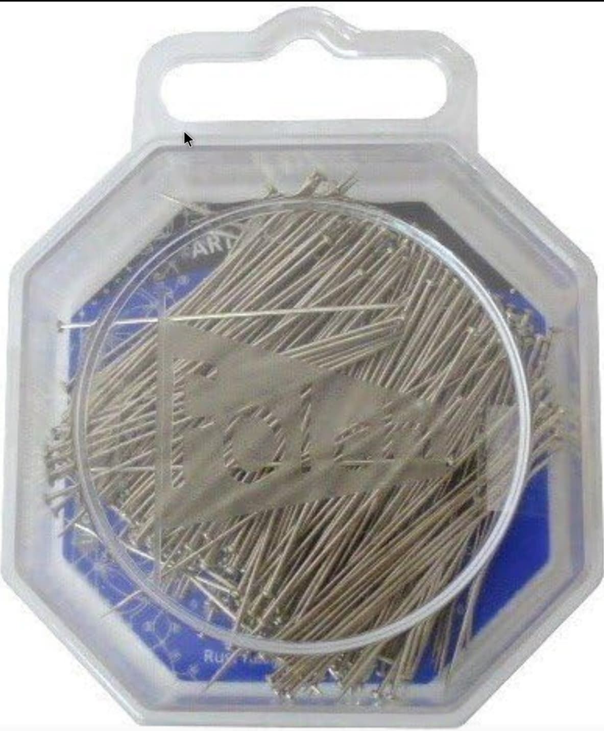Alfiler sin cabeza para bolillos. - Imagen 1