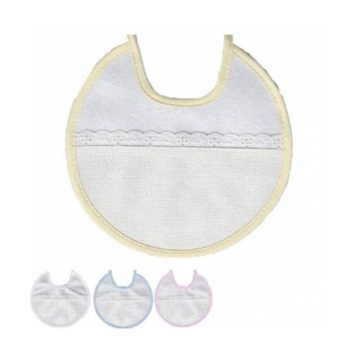 Babero para bordar, 5301 (18,00 x 19,00 cm) - Imagen 1