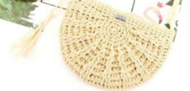 Bolso bandolera de paja - Imagen 4