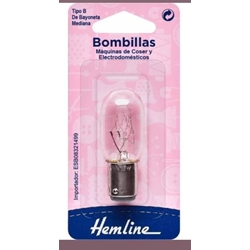 Bombilla tipo B. De bayoneta - Imagen 1
