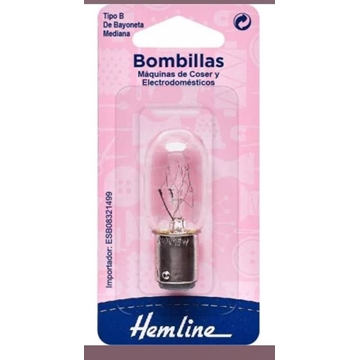 Bombilla tipo B. De bayoneta - Imagen 1