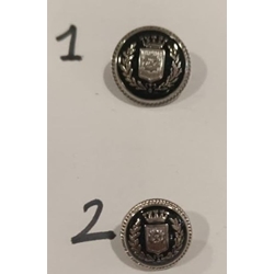 Botón con escudo y ribete plata - Imagen 2