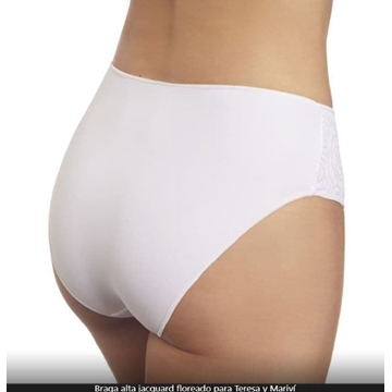 Braga alta jacquard floreado para Teresa y Mariví Selene - Imagen 2