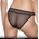 Braga bikini encaje y tul Selene,tul con  topitos bordados - Imagen 2