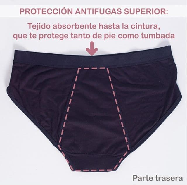 Braguita menstrual. Flujo abundante. DORIAN LEIRE - Imagen 3
