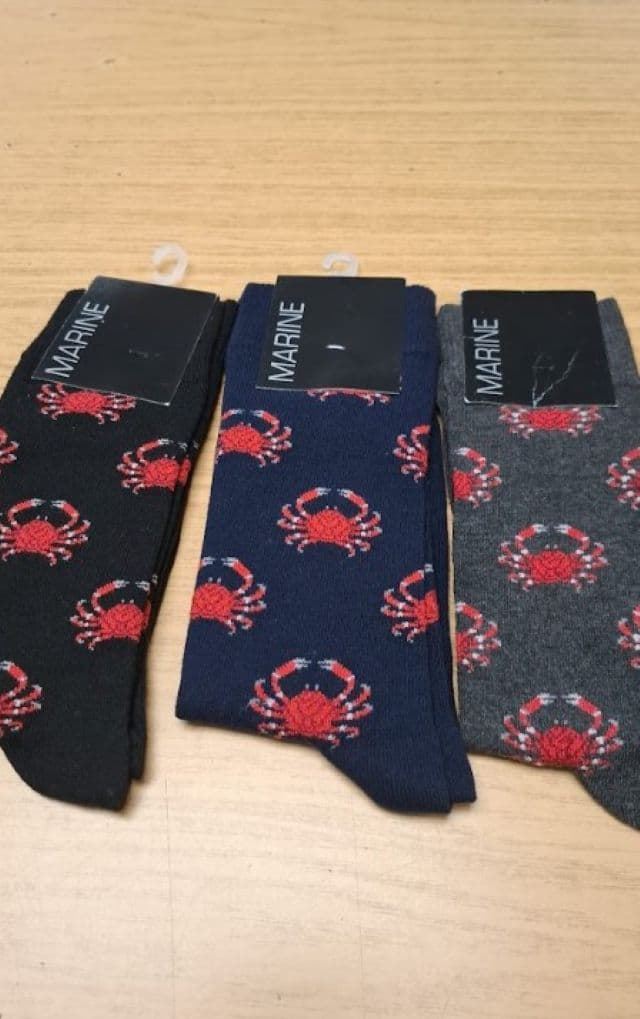Calcetines unisex 80% alg, animales marinos, NECORAS - Imagen 1