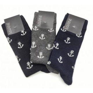 Calcetines unisex con  dibujos muy atrevidos, clásicos y divertidos, anclas - Imagen 1