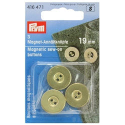 Cierre magnético alta calidad, para coser.3 unidades - Imagen 1