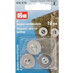 Cierre magnético alta calidad, para coser.3 unidades - Imagen 2