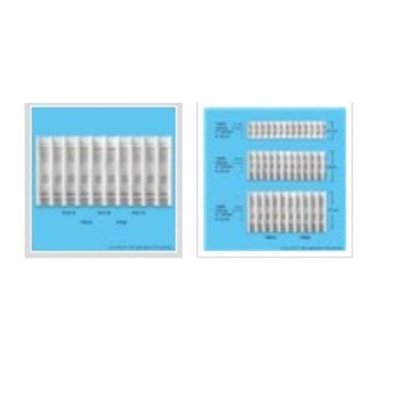 Cinta de cortina de fruncir 6cm ancho, gancho de plástico pequeño, venta por metro - Imagen 2