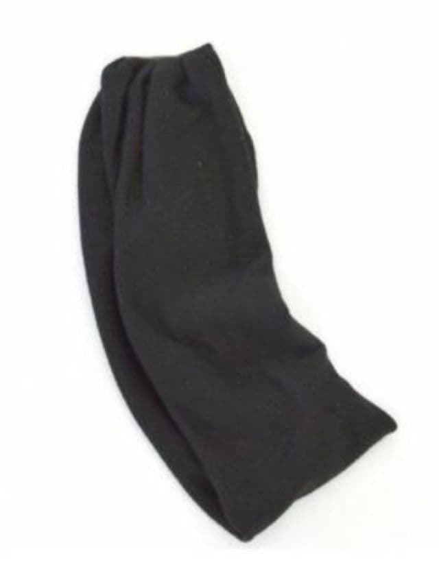Cinta diadema ancha negra Inca ,licra algodón para sujetar el pelo, unisex. - Imagen 1