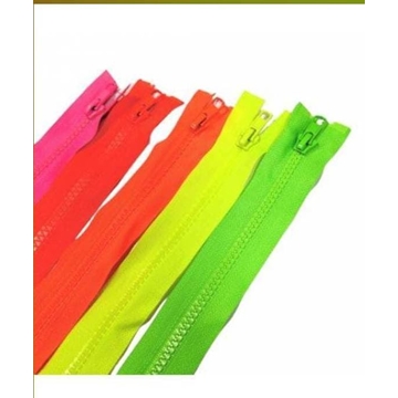 Cremallera inyectada de separador Malla 5  flúor . - Imagen 1