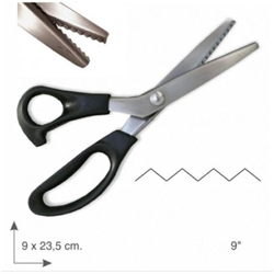 FESTONEAR ZIG-ZAG 9 PULGADAS PUÑO PLÁSTICO - Imagen 1