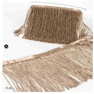 FLECO CANUTILLO metalizado, rocalla 15 cm - Imagen 1