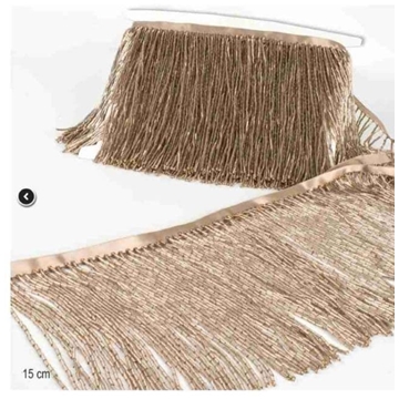 FLECO CANUTILLO metalizado, rocalla 15 cm - Imagen 1