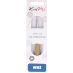 Ganchillo KnitPro Waves ergonómico, blíster - Imagen 1