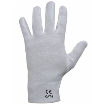 Guante algodón blanco. - Imagen 2