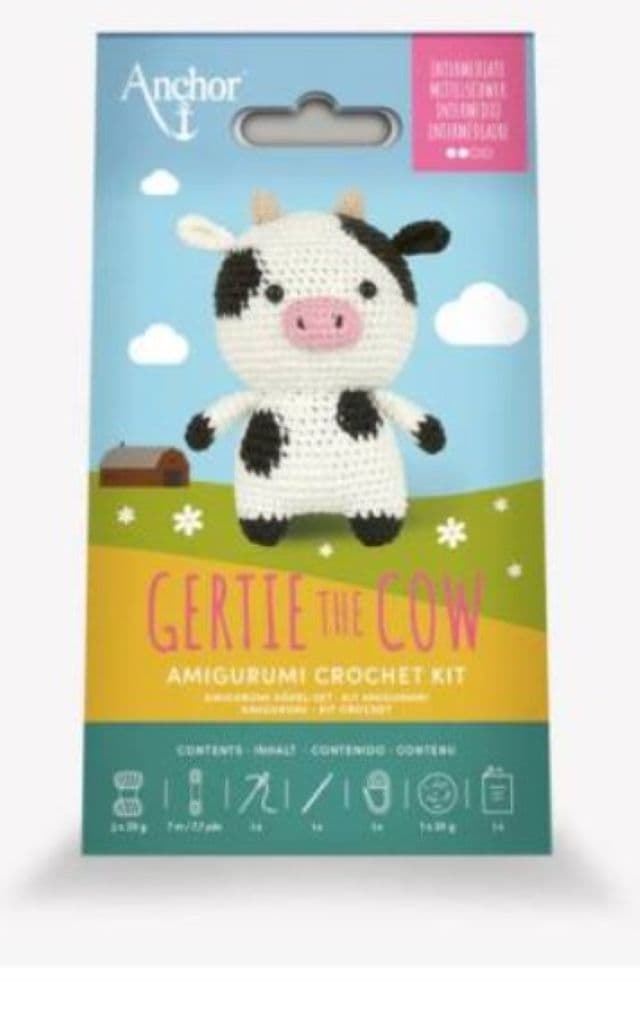 Kit amigurumi "Gertie la vaca" ANCHOR. - Imagen 1