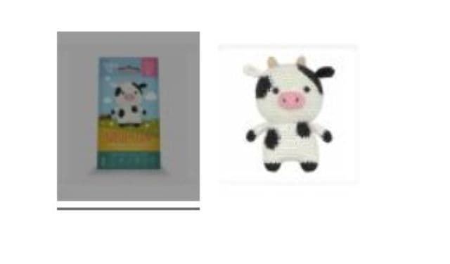 Kit amigurumi "Gertie la vaca" ANCHOR. - Imagen 2