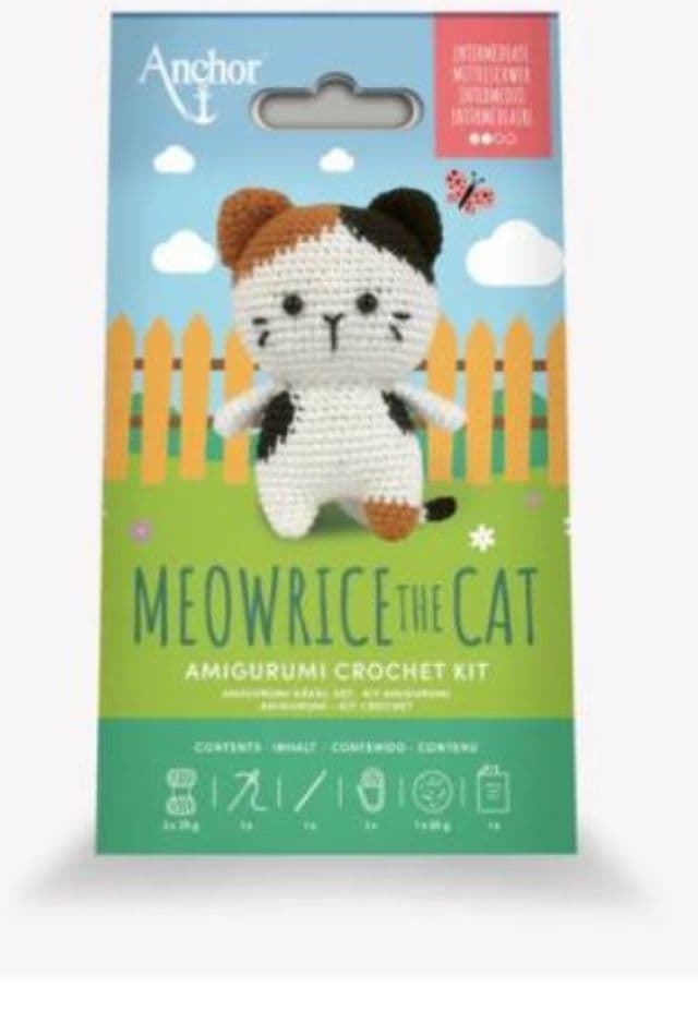 Kit amigurumi "Meowrice el gatito" ANCHOR - Imagen 1