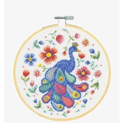 Kit de bordado Pavo Real - Imagen 1