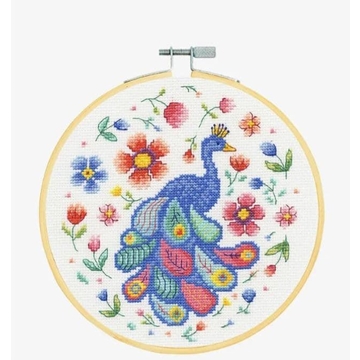 Kit de bordado Pavo Real - Imagen 1