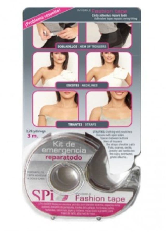 Kit multiusos fashion, cinta adhesiva tape 18 mm 3 metros - Imagen 1