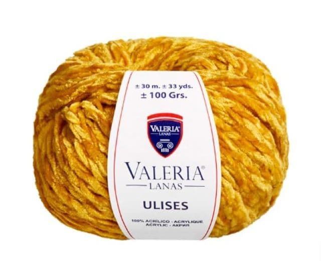 Lana Ulises, ovillo de 100 gr con acabado de terciopelo. - Imagen 1