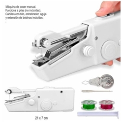 MAQUINA COSER DE MANO, con accesorios. - Imagen 1