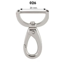 Mosquetón Zamak - Imagen 1