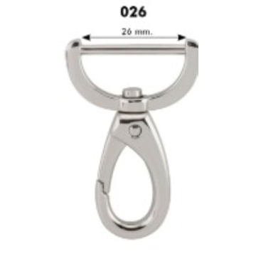 Mosquetón Zamak - Imagen 1