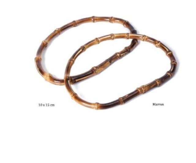 PACK 2 ASAS PARA BOLSO BAMBOO 15 x 10cms - Imagen 1