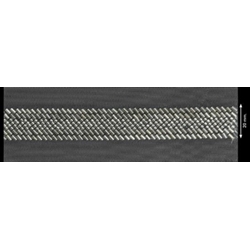 Pasamaneria de canutillo y rocalla. - Imagen 1