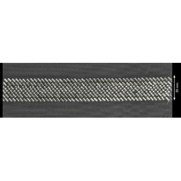 Pasamaneria de canutillo  y rocalla. - Imagen 1