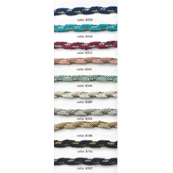 Pasamanería de cordoncillo mate brillo, villaronga - Imagen 1