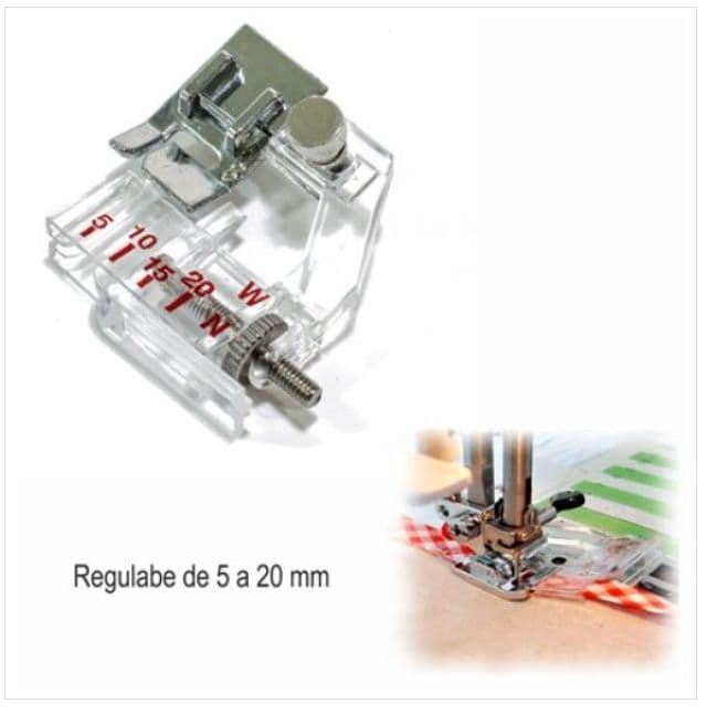 Prénsatelas ajustable para bieses apto para todas las maquinas, universal - Imagen 1
