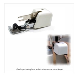 Prénsatelas cortador valido para todas las maquinas, función de remalladora - Imagen 1