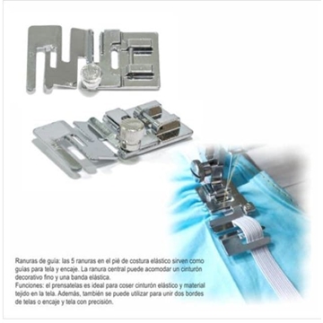 Prénsatelas maquina, para coser elásticos, universal - Imagen 1