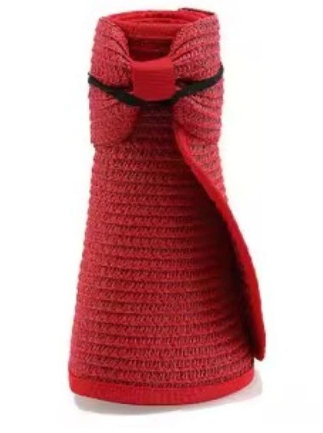 Sombrero de rafia enrollable - Imagen 2
