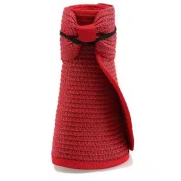 Sombrero de rafia enrollable - Imagen 2