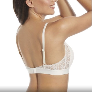 Sujetador Marcela, triangulo de encaje sin aros con alta sujeción ,Selene - Imagen 2