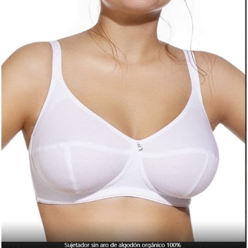 Sujetador Naomi sin aro y sin relleno de algodón orgánico 100% Selene - Imagen 1