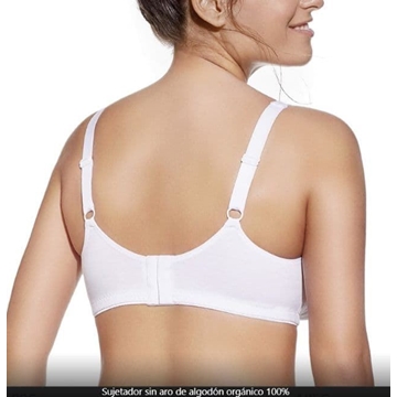 Sujetador Naomi sin aro y sin relleno de algodón orgánico 100% Selene - Imagen 2