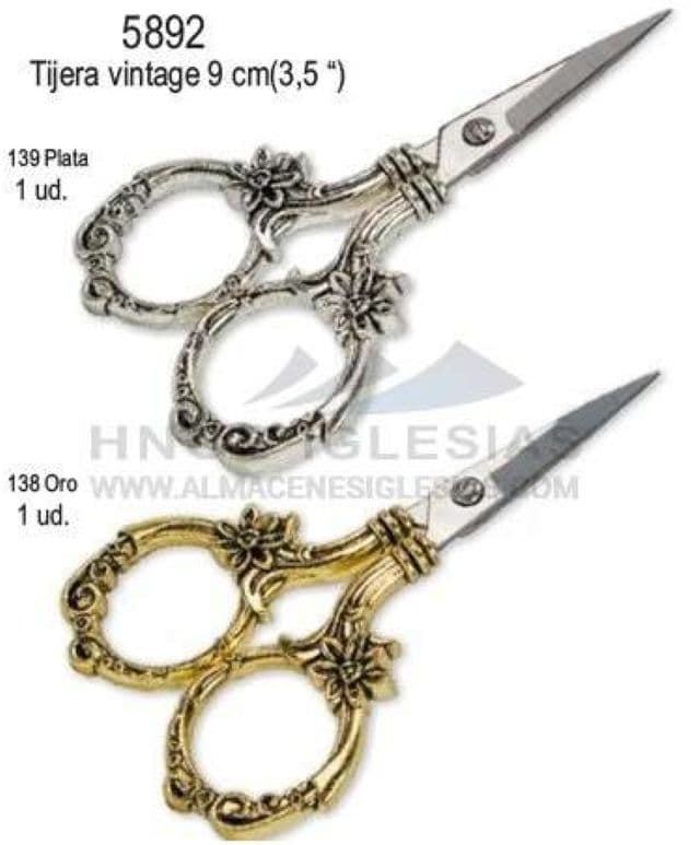 Tijera Vintage 9 cm - Imagen 1